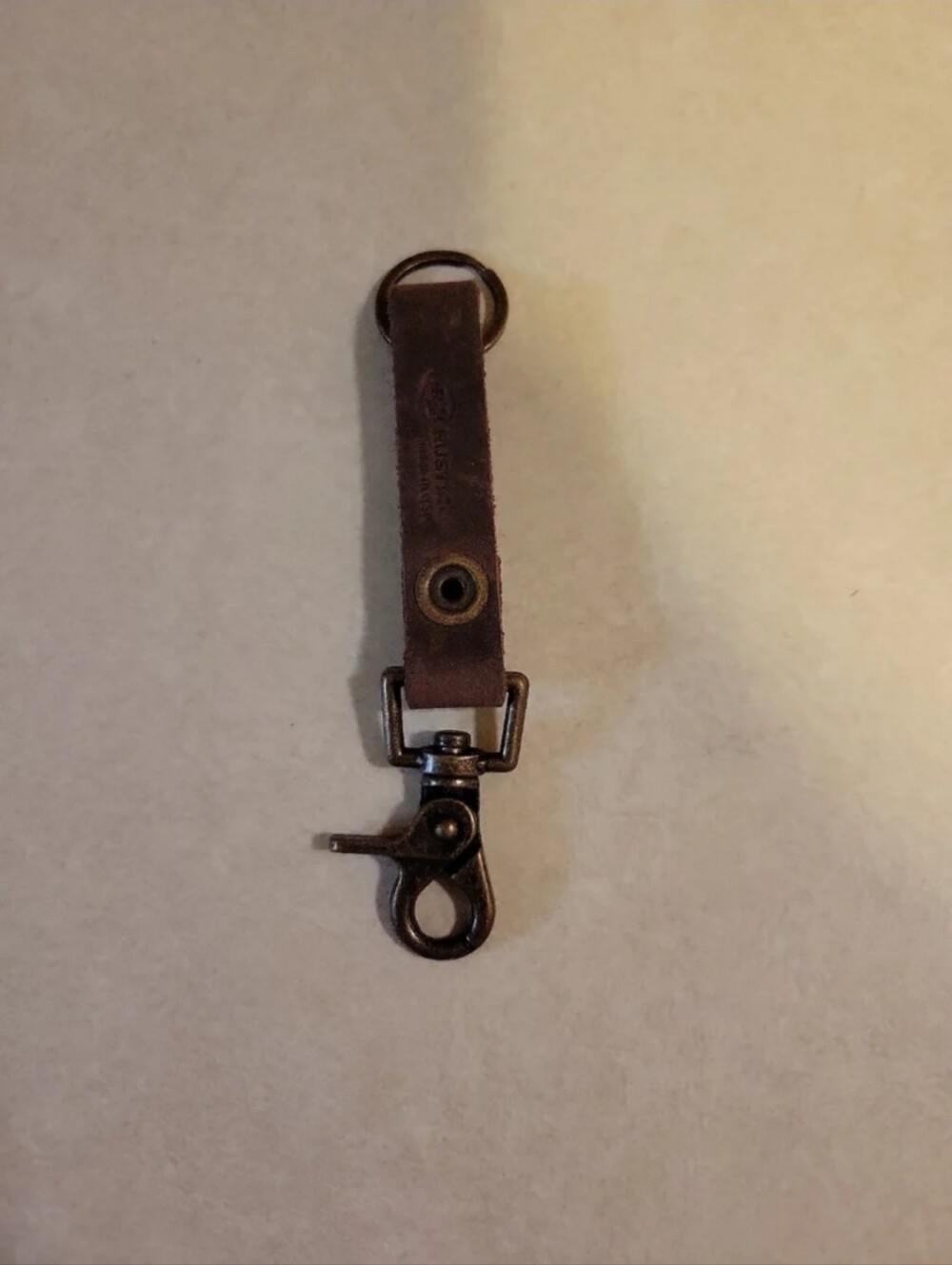NEW~Rustico Super Loop Leather KEYCHAIN - Picture 2 of 3